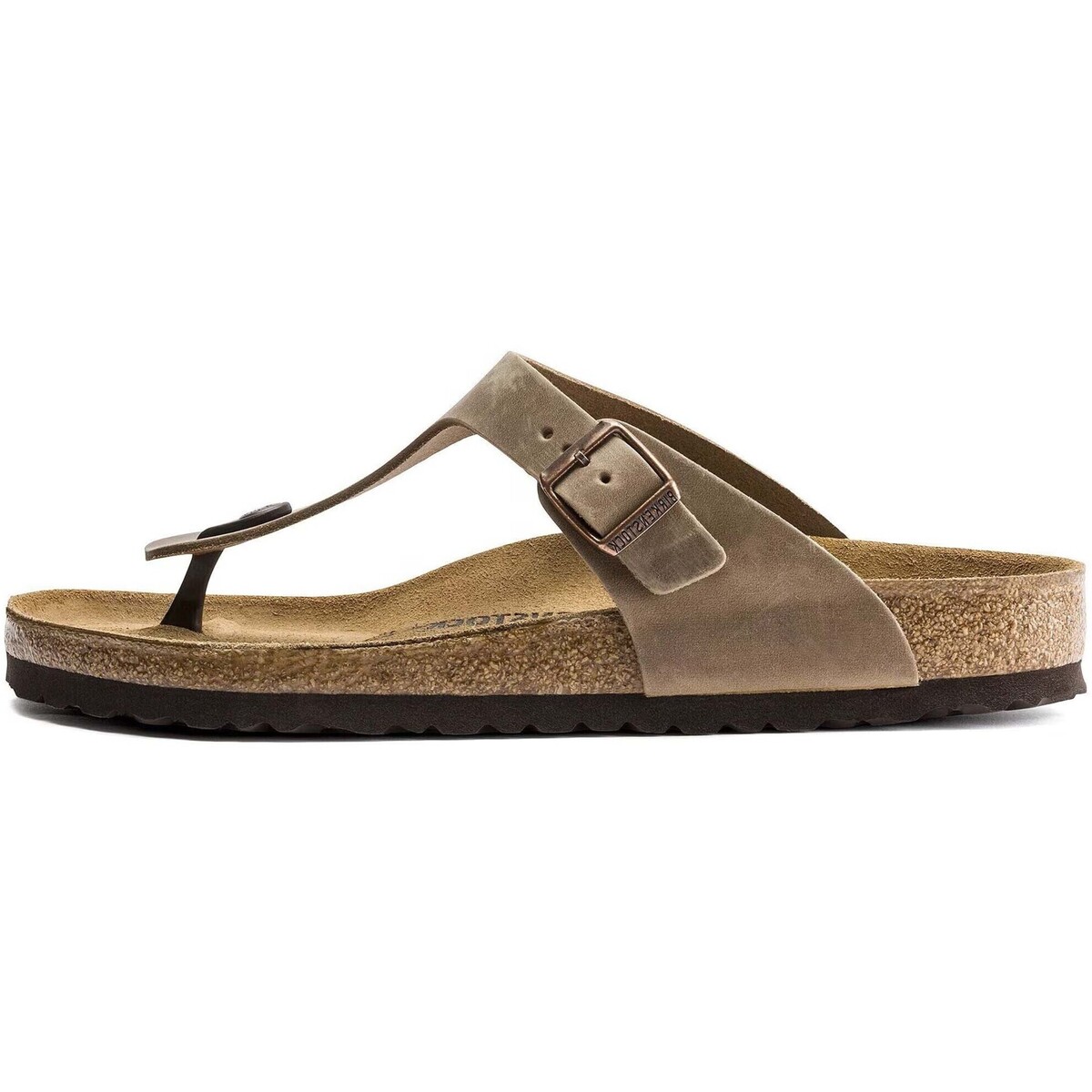 Mules BIRKENSTOCK Gizeh, Oiled Leather