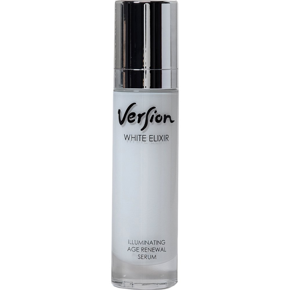 Version White Elixir Illuminating Age Renewal Serum Αντιρυτιδικός Ορός Λάμψης & Ανανέωσης Προσώπου 24ωρης Διάρκειας 50ml
