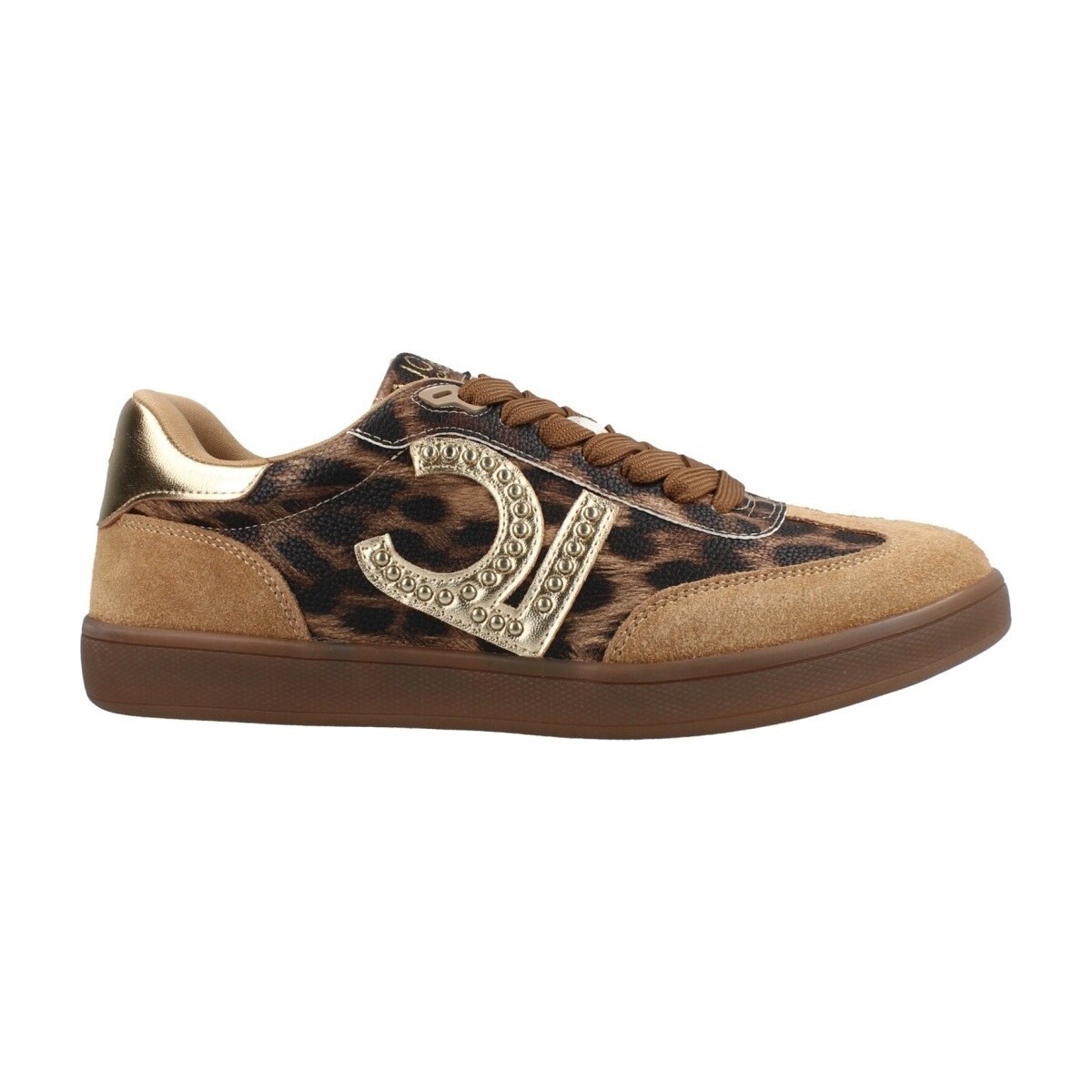 Xαμηλά Sneakers Lola Casademunt Animal-print Sneaker With Logo And Stud