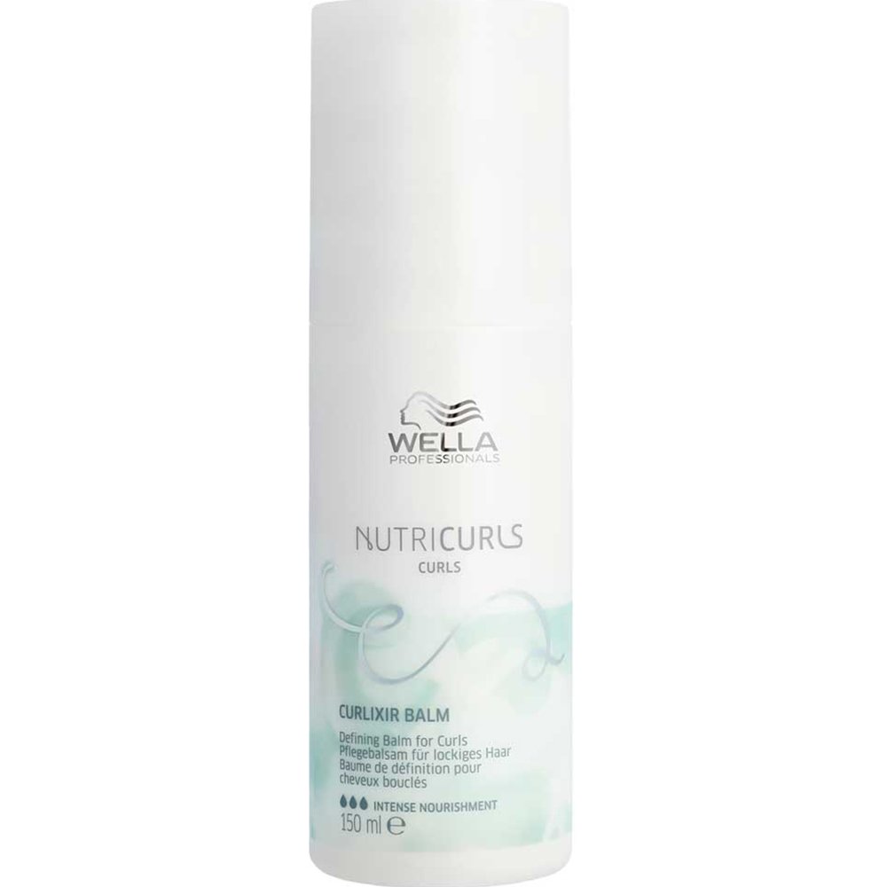 Wella Professionals Nutricurls Intense Nourishment Curlixir Balm Θρεπτικό Γαλάκτωμα Εντατικής Θρέψης που Χαρίζει Απαλό Κράτημα & Ζωντάνια για Μαλλιά με Μπούκλες 150ml