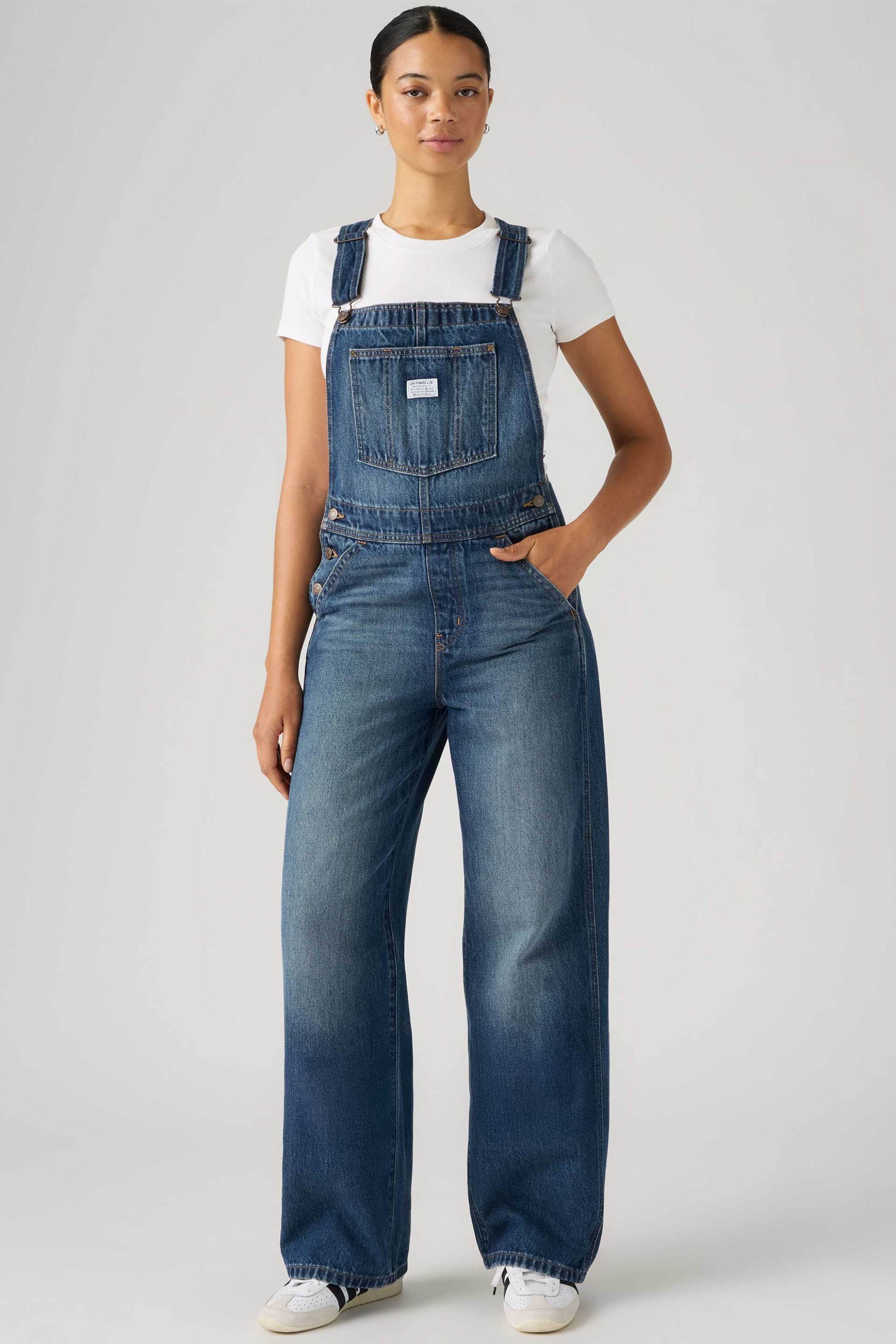 Levi's® γυναικεία denim ολόσωμη φόρμα/σαλοπέτα πεντάτσεπη Baggy Fit