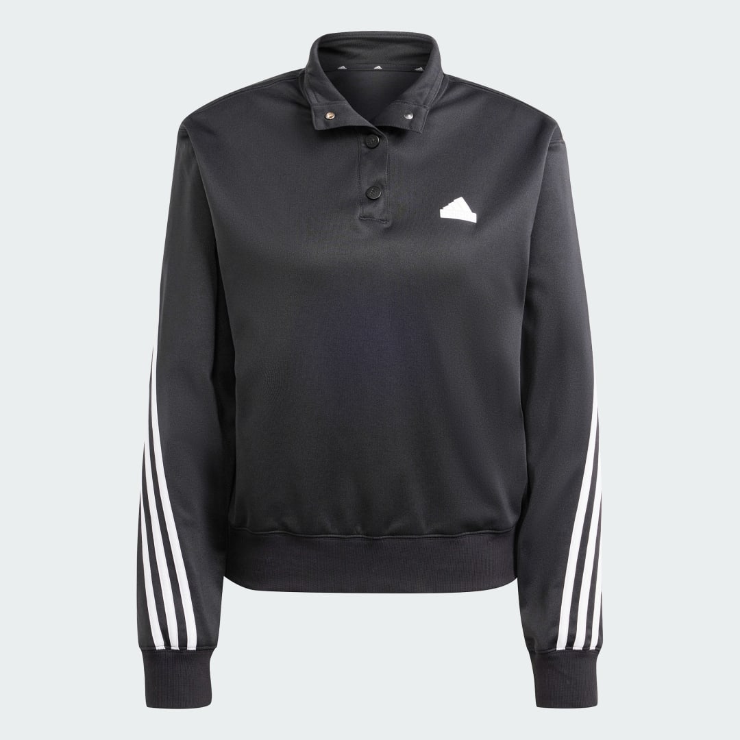 Iconic Wrapped 3-Stripes Snap Track Jacket