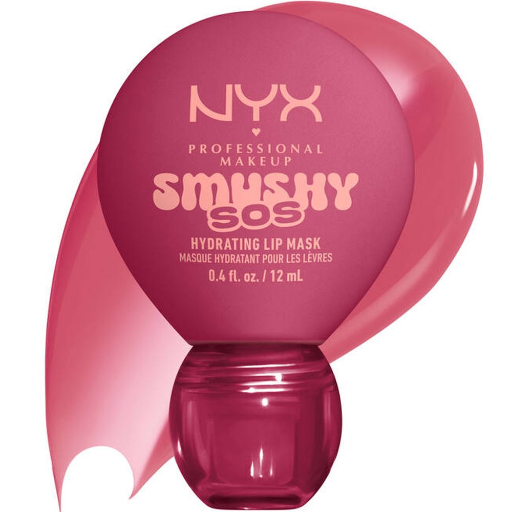 Nyx Professional Makeup Smushy Sos Hydrating Lip Mask Ενυδατική Μάσκα Χειλιών Εμπλουτισμένη με Υαλουρονικό Οξύ που Προσφέρει 12 Ώρες Ενυδάτωσης 12ml