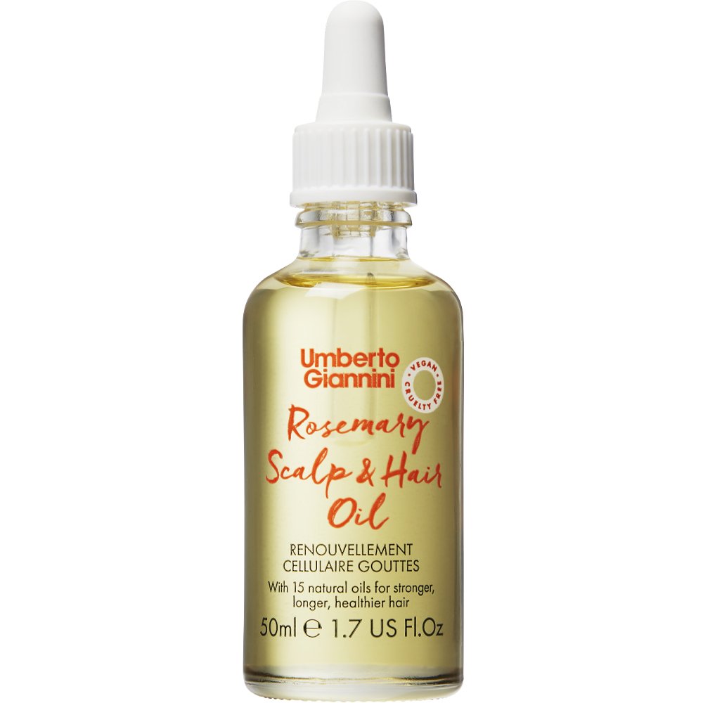 Umberto Giannini Roseary Scalp & Hair Oil Ενισχυτικό Λάδι Μαλλιών για τη Ρίζα & τις Άκρες για Ανάπτυξη, Θρέψη & Επανόρθωση 50ml