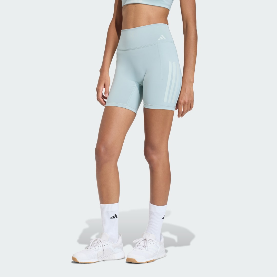 Κοντό κολάν Optime Workout 3-Stripes