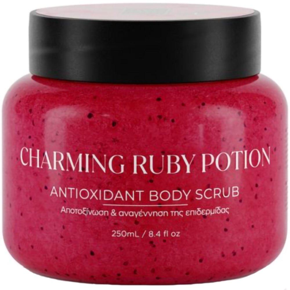 Lavish Care Antioxidant Body Scrub Charming Ruby Potion Απολεπιστικό Σώματος Πλούσιο σε Αντιοξειδωτικά & Ιχνοστοιχεία 250ml