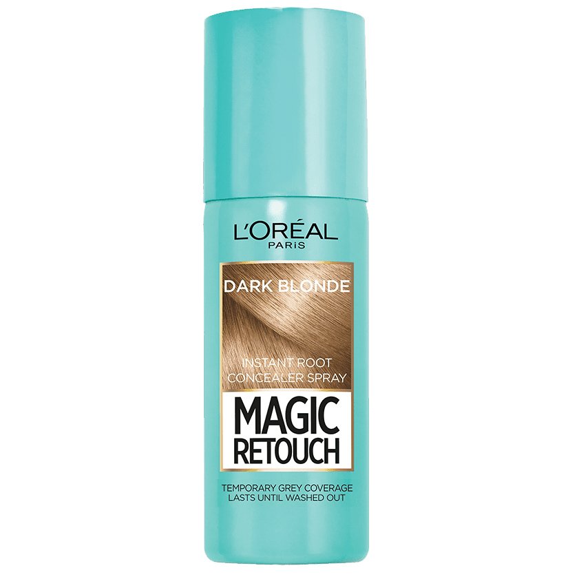 L'Oreal Paris Magic Retouch Spray Κάλυψης Λευκών Ριζών Ξανθό Σκούρο 75ml - 4 Dark Blonde