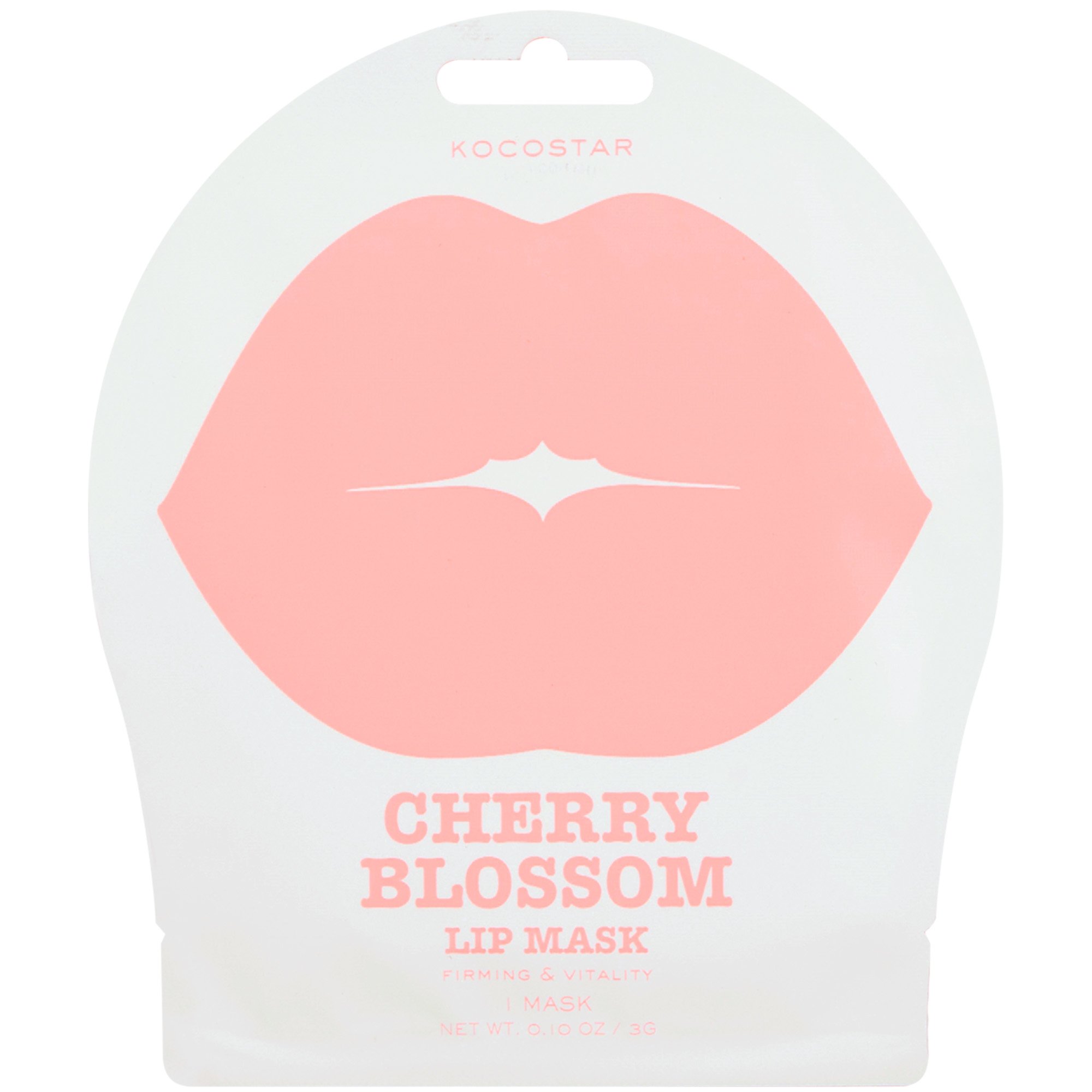 Kocostar Cherry Blossom Lip Mask Κωδ 5610 Επίθεμα Υδρογέλης για Σύσφιξη & Περιποίηση των Χειλιών 1 Τεμάχιο