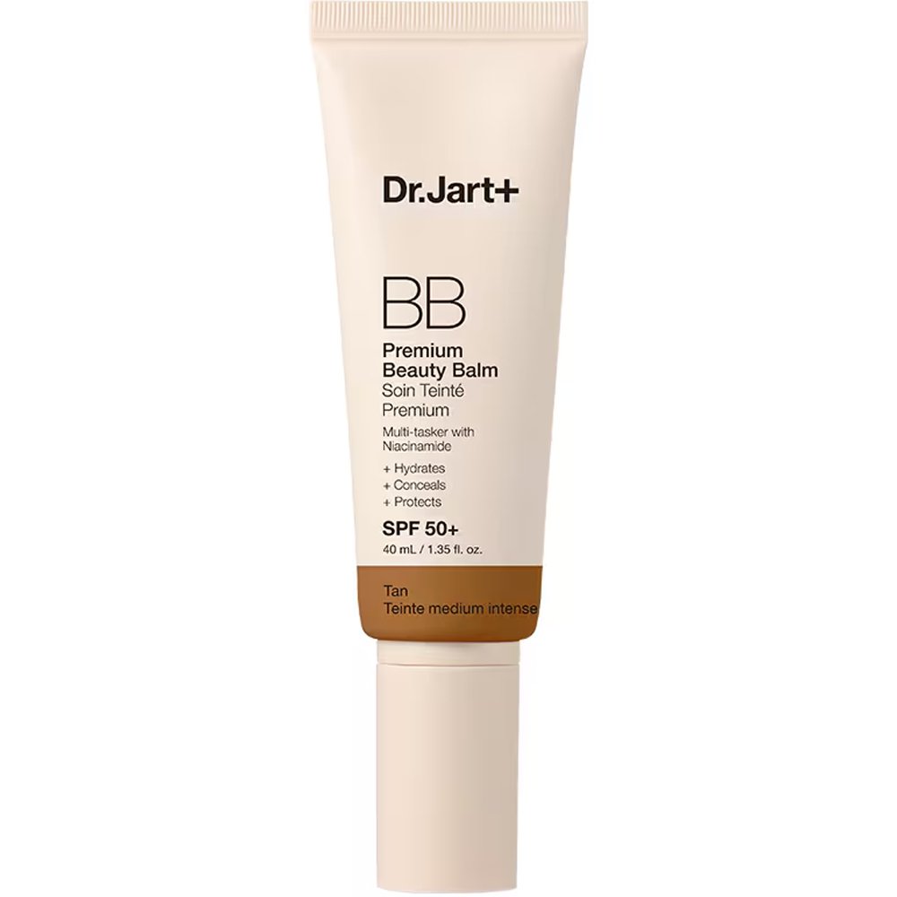 Dr.Jart+ BB Premium Spf50+ Beauty Balm Ενυδατική Κρέμα Προσώπου Πολύ Υψηλής Αντηλιακής Προστασίας με Χρώμα για Ελαφριά Κάλυψη 40ml - Tan