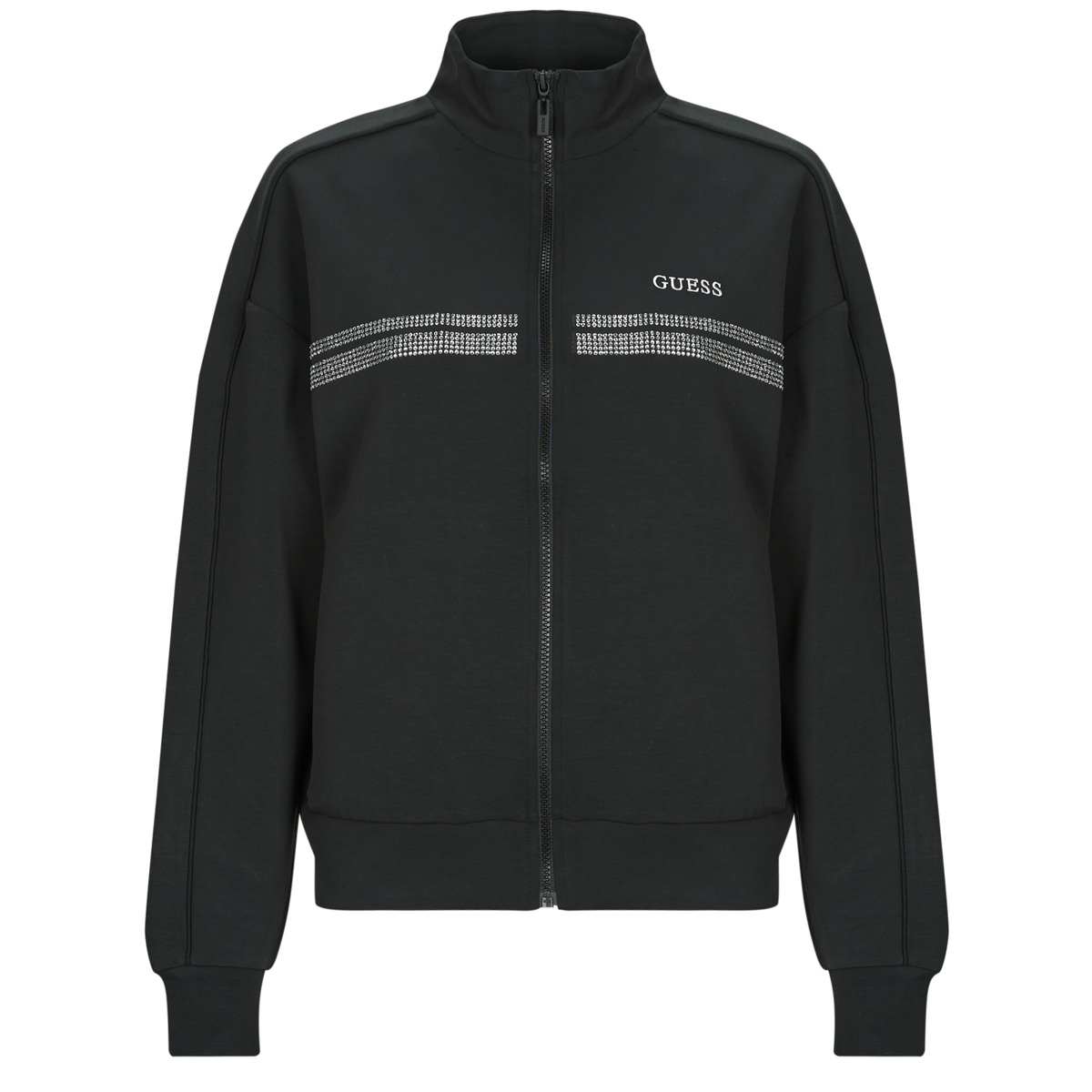 Ζακέτα Guess BERTHE HIGH NECK FULL-ZIP