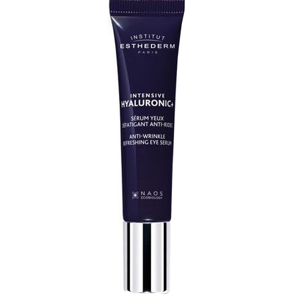 Institut Esthederm Intensive Hyaluronic+ Anti-Wrinkle Refreshing Eye Serum Αντιγηραντικός & Αναζωογονητικός Ορός Προσώπου Κατά του Πρηξίματος & των Μαύρων Κύκλων 15ml