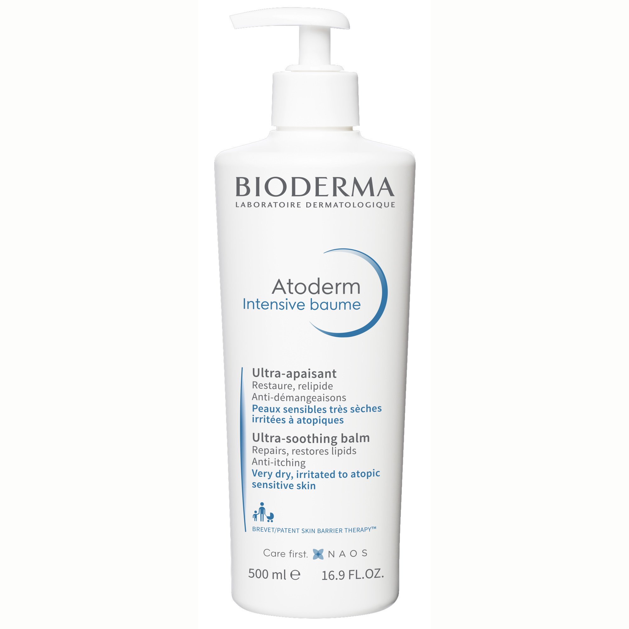 Bioderma Atoderm Intensive Balm Καταπραϋντικό Βάλσαμο Κατά του Κνησμού για Ξηρό, Ερεθισμένο & Ατοπικό Δέρμα 500ml