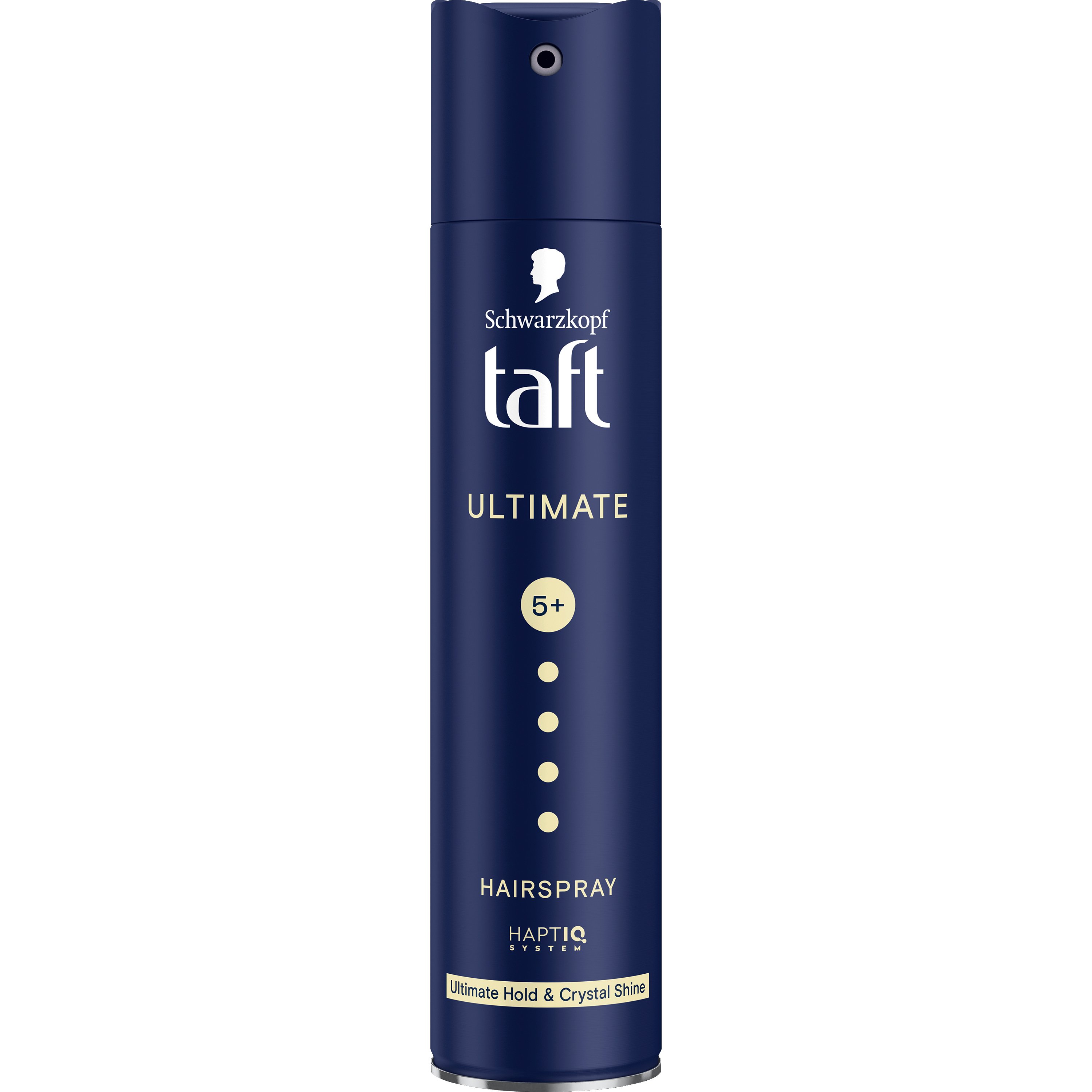 Schwarzkopf Taft Ultimate 5+ Hairspray Ultimate Hold & Crystal Shine Λακ για Απόλυτο Κράτημα & Λαμπερή Κρυστάλλινη Λάμψη, Κατάλληλη για Όλους τους Τύπους Μαλλιών 250ml