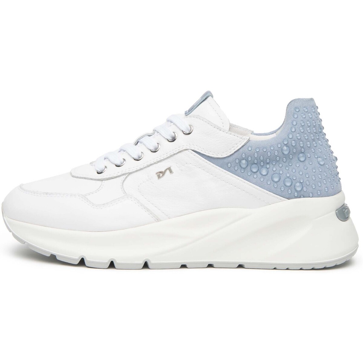 Xαμηλά Sneakers NeroGiardini Cile Velour Fiordaliso Nappa Lux Celeste 21