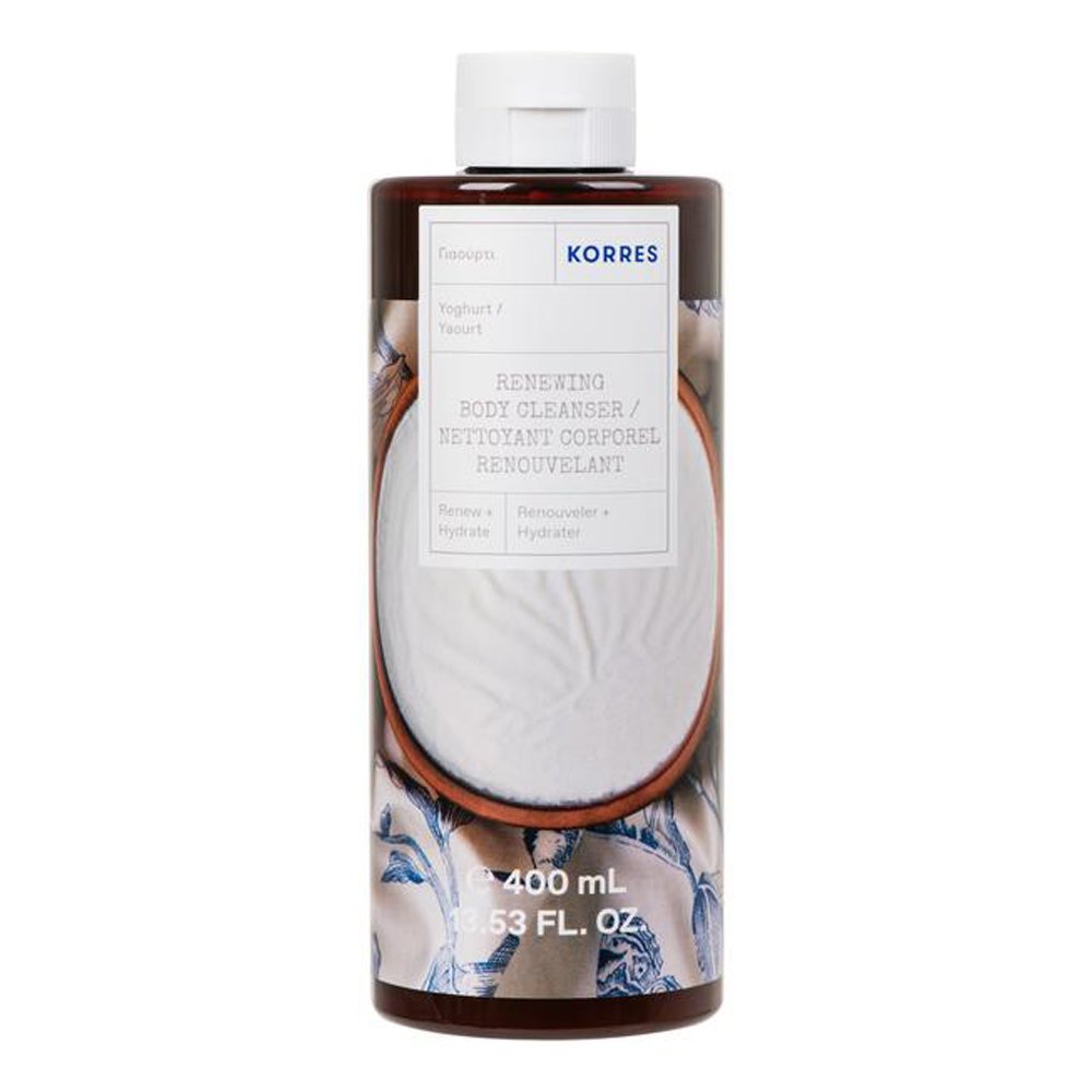 Korres Yogurt Renewing Body Cleanser Ενυδατικό Αφρόλουτρο με Πρωτεΐνες Σιταριού & Άρωμα Γιαούρτι - 400ml