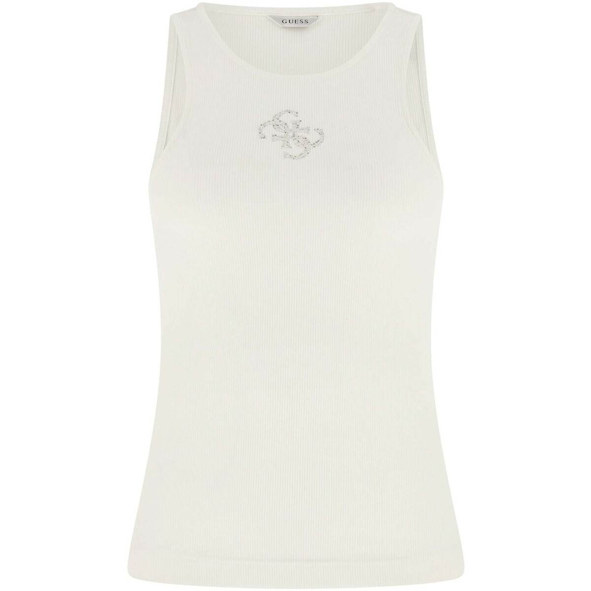 Αμάνικα/T-shirts χωρίς μανίκια Guess Sl Round Nk Guendalina Top