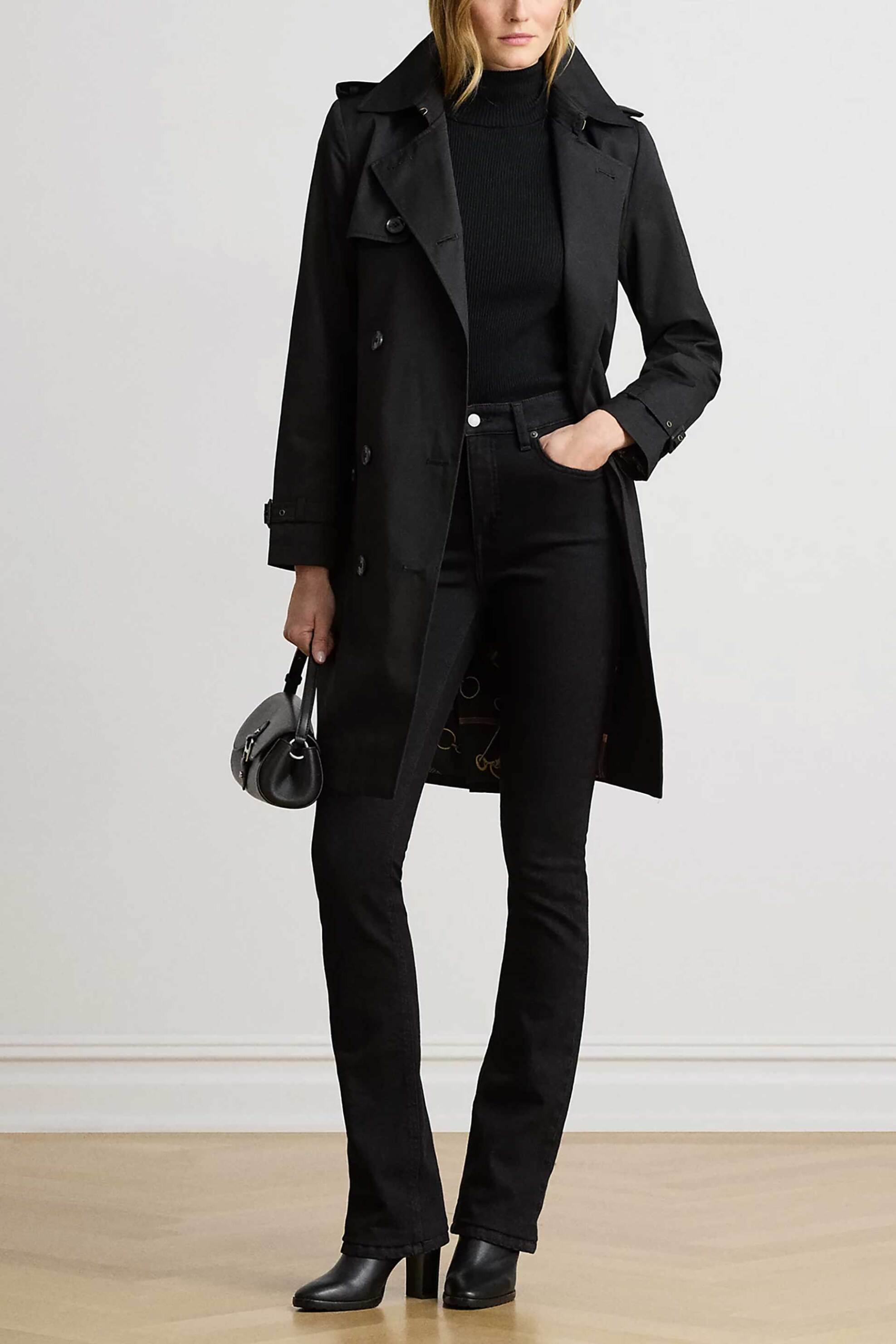 Lauren Ralph Lauren γυναικεία καμπαρντίνα με ζώνη