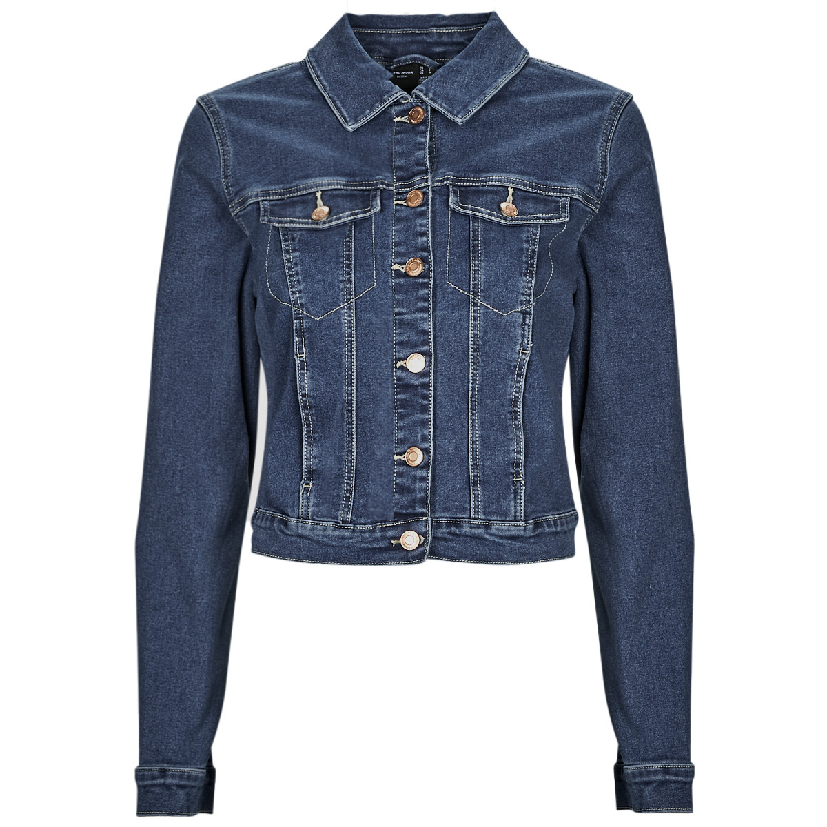 Τζιν Μπουφάν/Jacket Vero Moda VMLUNA LS SLIM DNM JACKET MIX GA NOOS