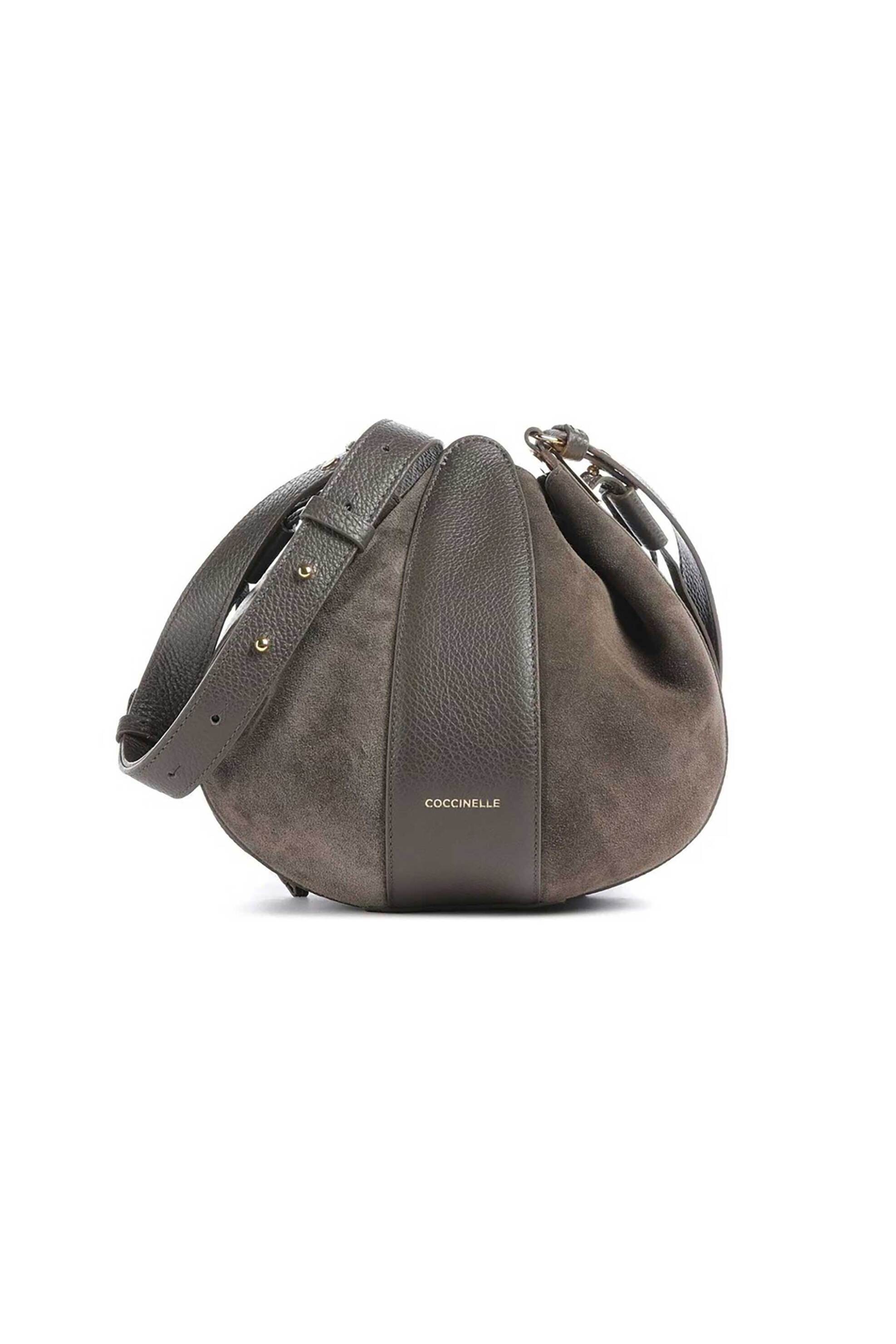 Coccinelle γυναικεία δερμάτινη τσάντα ώμου bucket "Boom Bucket" | ONE SIZE
