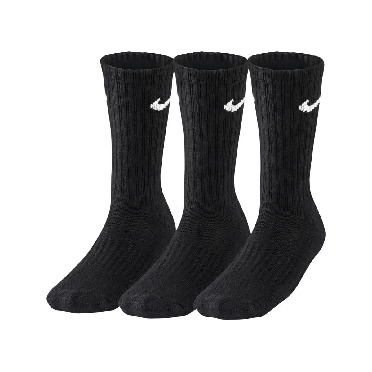 Αθλητικές κάλτσες Nike Chaussettes sx4508-001 noir et blanc