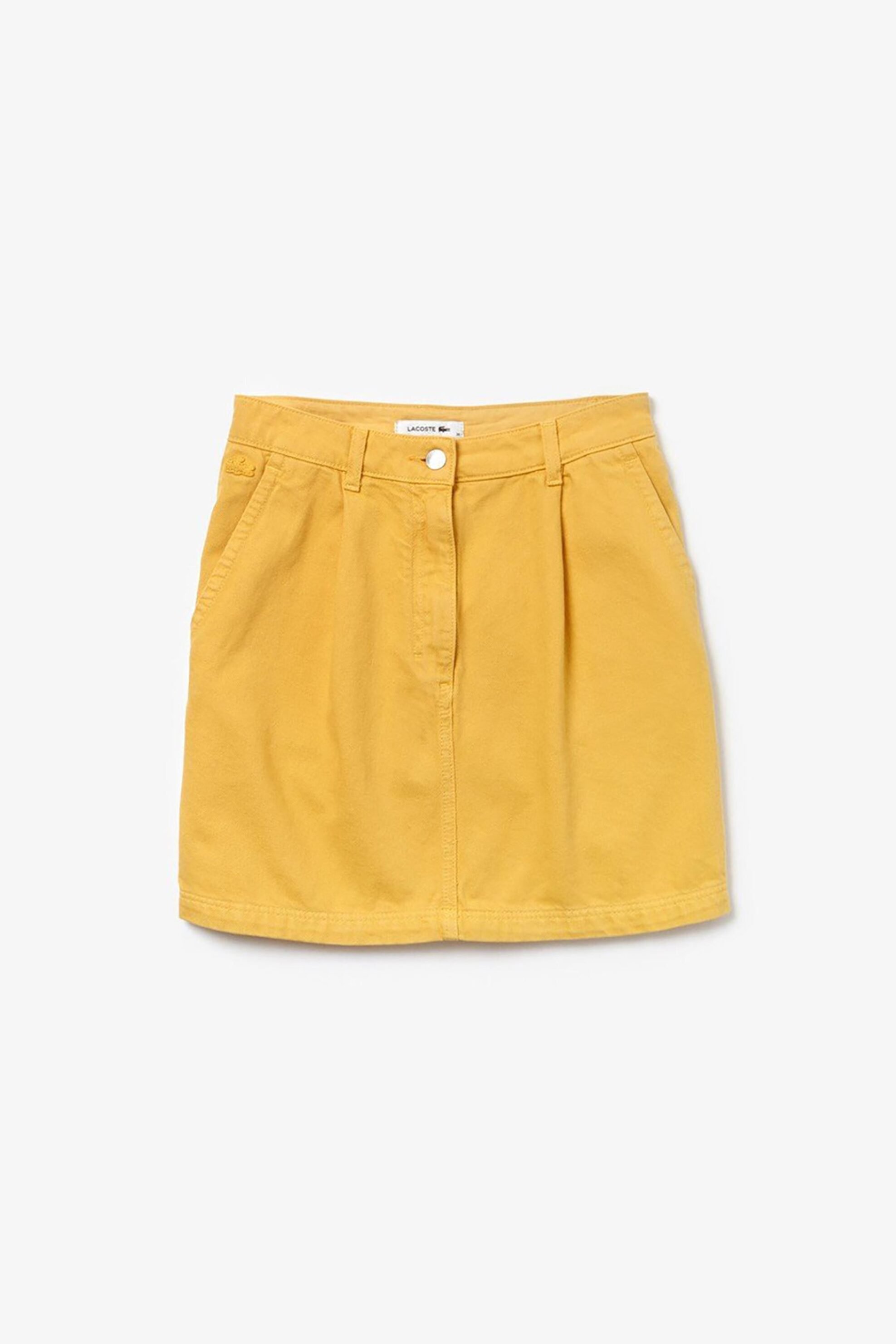 Lacoste γυναικεία mini φούστα μονόχρωμη