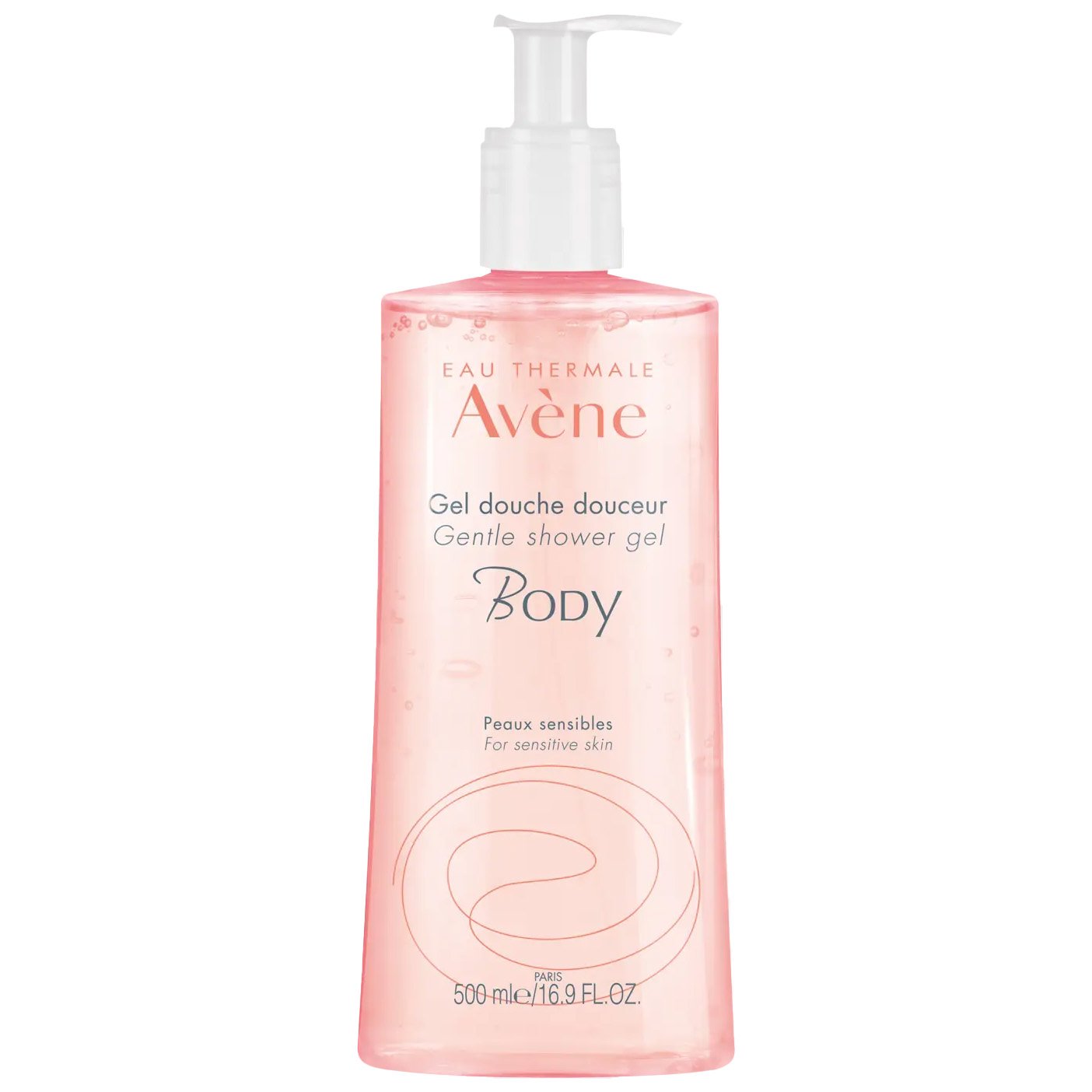 Avene Gentle Shower Gel Body Αφρόλουτρο για Πρόσωπο - Σώμα, Κατάλληλο για Ευαίσθητες Επιδερμίδες 1 Τεμάχιο - 500ml