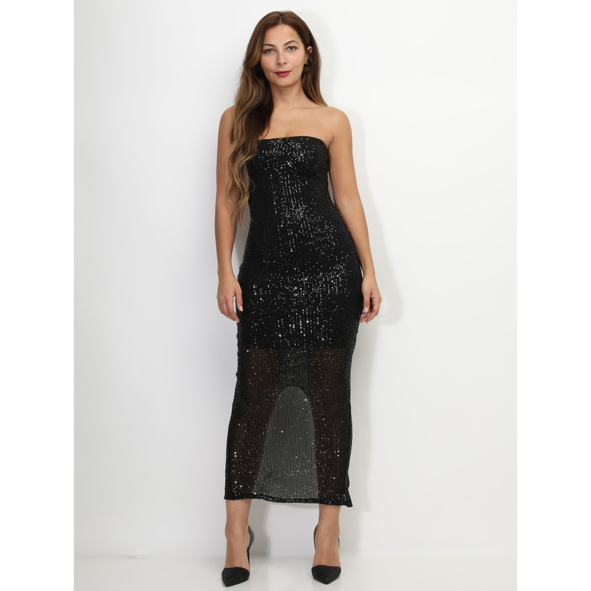 Φορέματα La Modeuse 69531_P161838