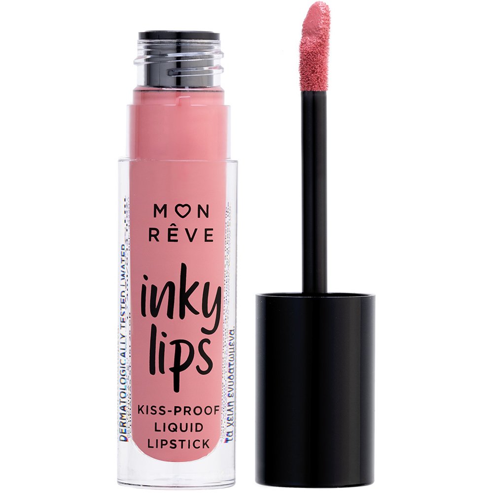 Mon Reve Inky Lips Kiss-Proof Liquid Matte Lipstick Εξαιρετικά Σταθερό Υγρό Ματ Κραγιόν 4ml - 26