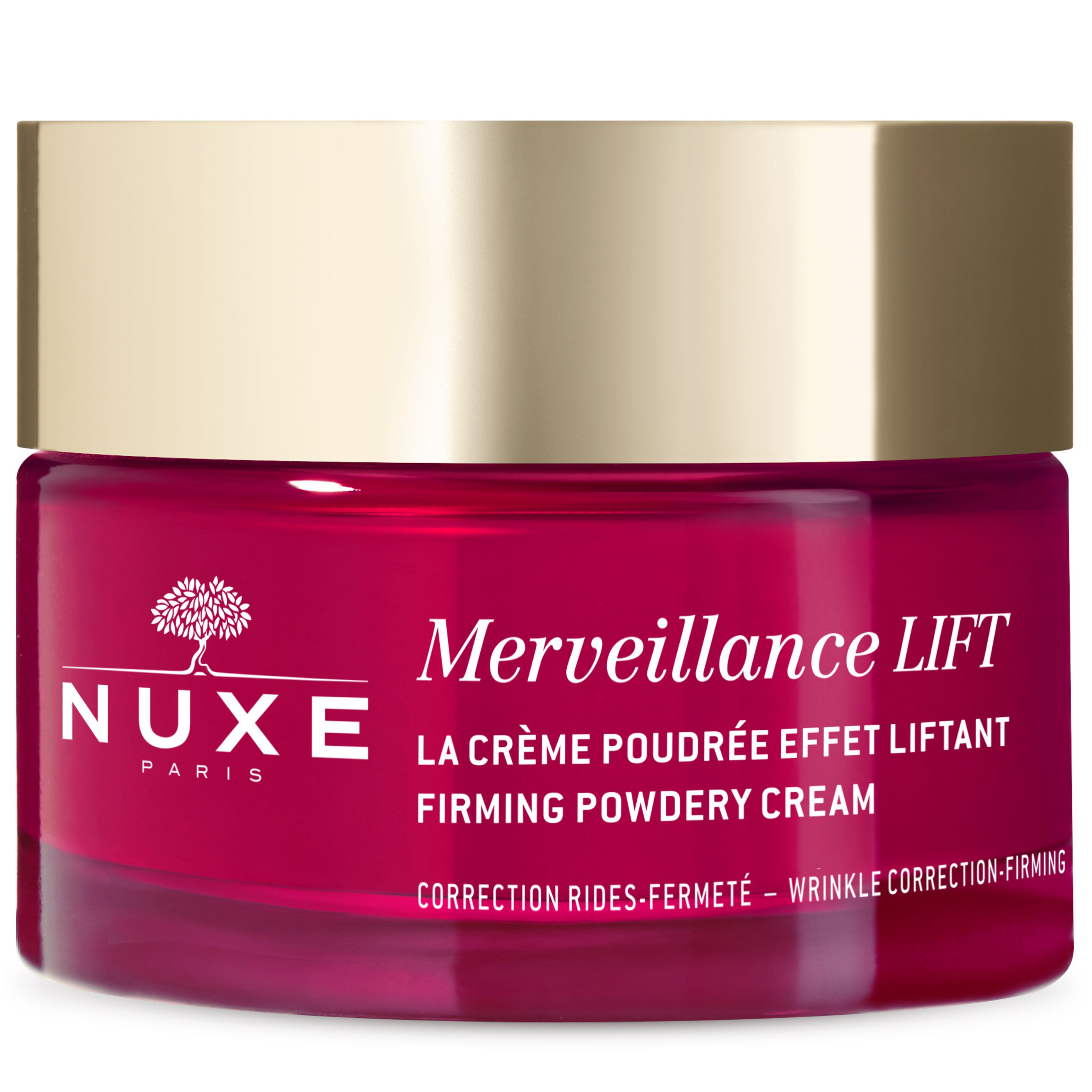 Nuxe Merveillance Lift Firming Powdery Συσφικτική Κρέμα Προσώπου, Λαιμού & Ντεκολτέ με Αίσθηση Πούδρας για Διόρθωση των Ρυτίδων 50ml