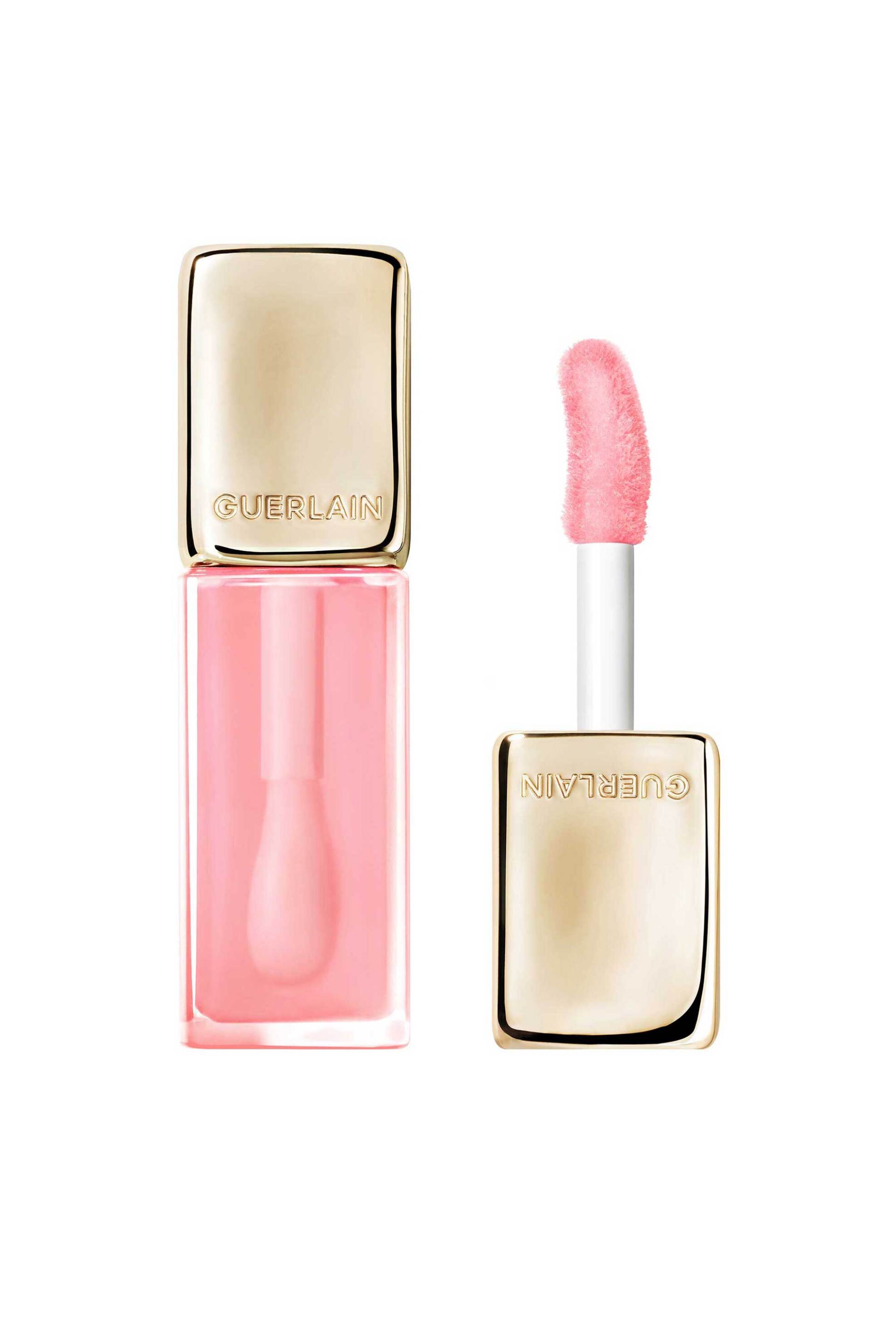 Guerlain Kisskiss Bee Glow Oil 92% Natural-Origin Honey Tint Lip Oil