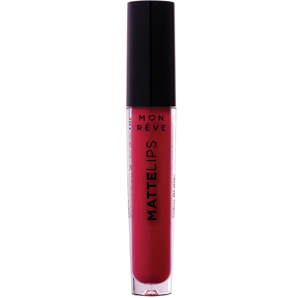 Mon Reve Matte Lips Liquid Lipstick Υγρό Ματ Κραγιόν με Πλούσιο Χρώμα Μεγάλης Διάρκειας 4ml - 10