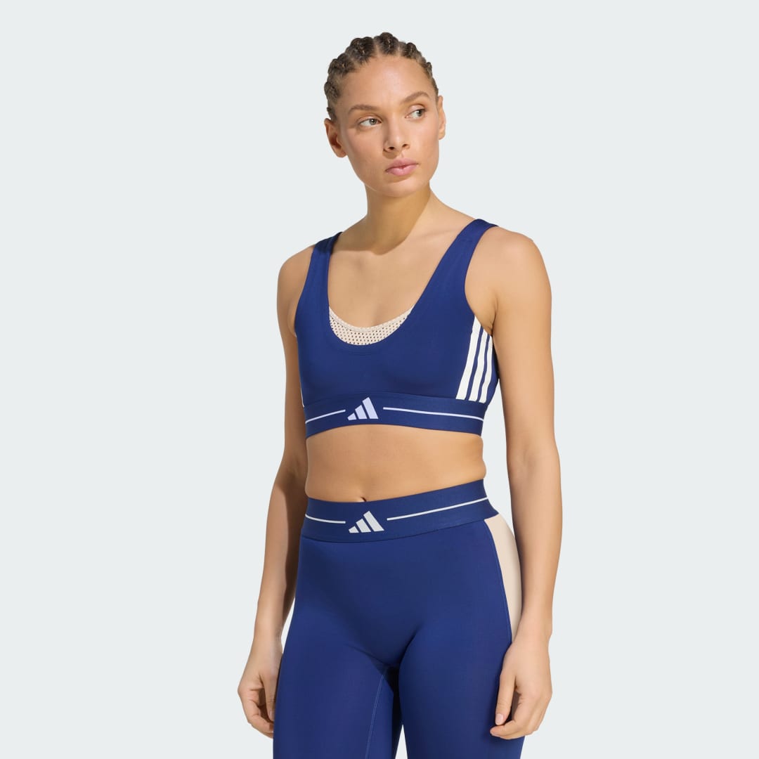 Αθλητικό bra ελαφριάς υποστήριξης Hyperglam 3-Stripes Color Block