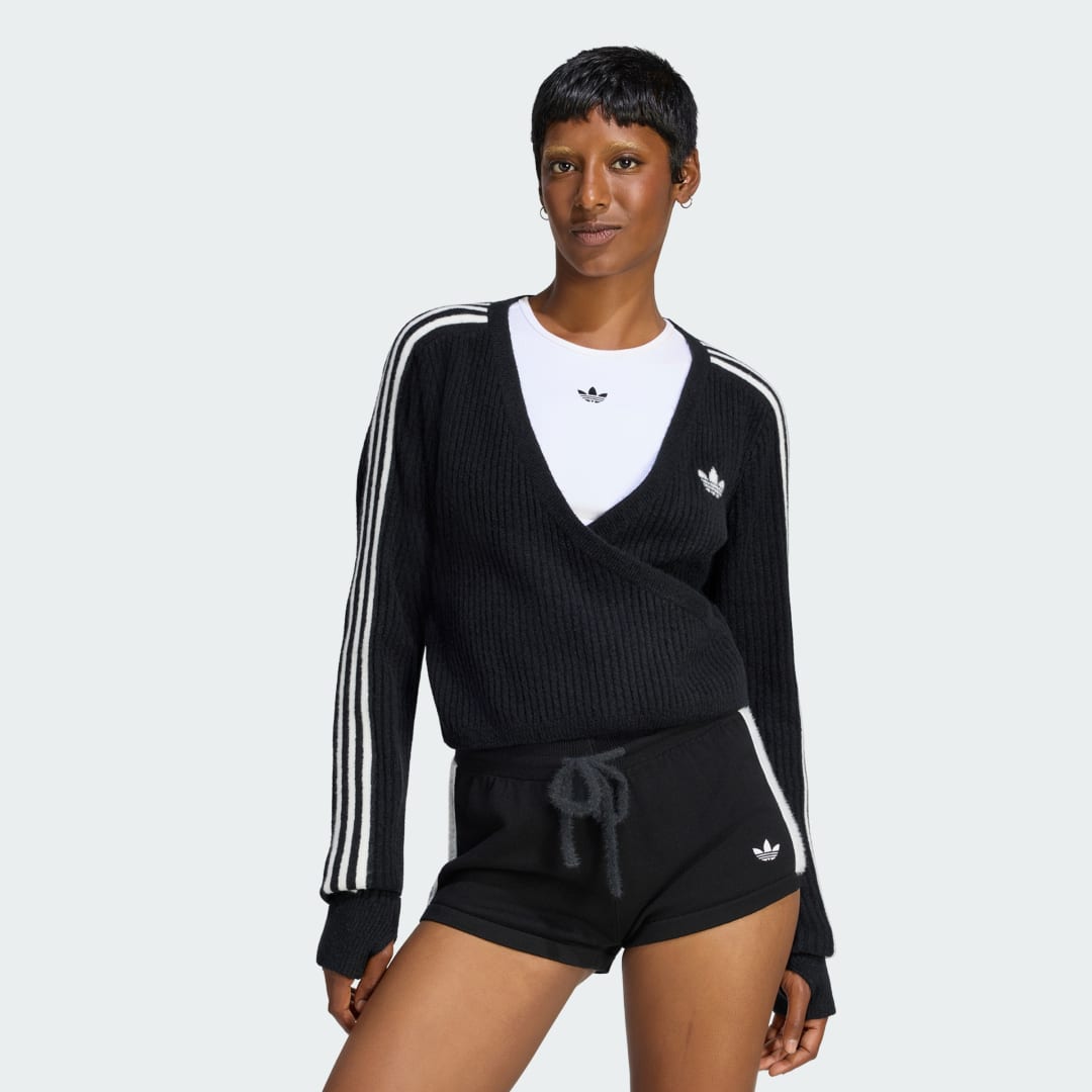 ADIDAS ORIGINALS BY JENNIE ΠΛΕΚΤΟ WRAP AROUND CARDIGAN
