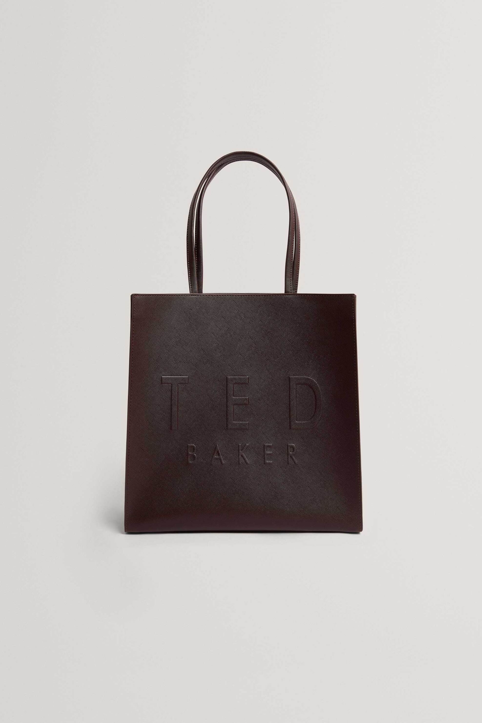 Ted Baker γυναικεία τσάντα ώμου με ανάγλυφο λογότυπο ''Iconny'' | ONE SIZE