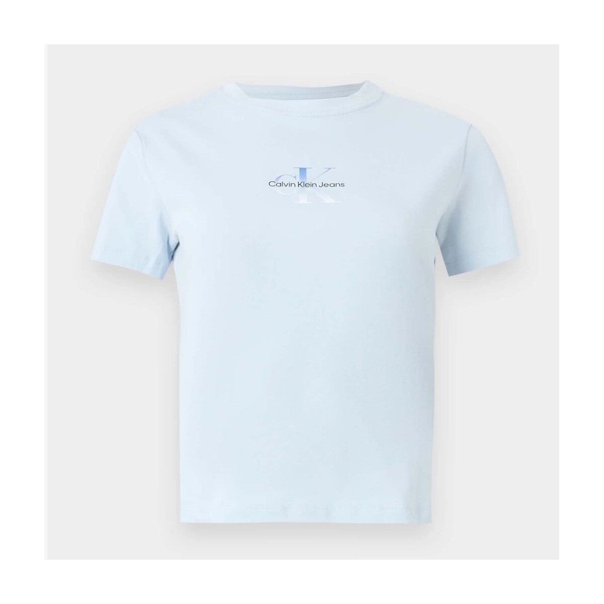 T-shirt με κοντά μανίκια Calvin Klein Jeans Camisetas Mujer Modèle Lv047f841g