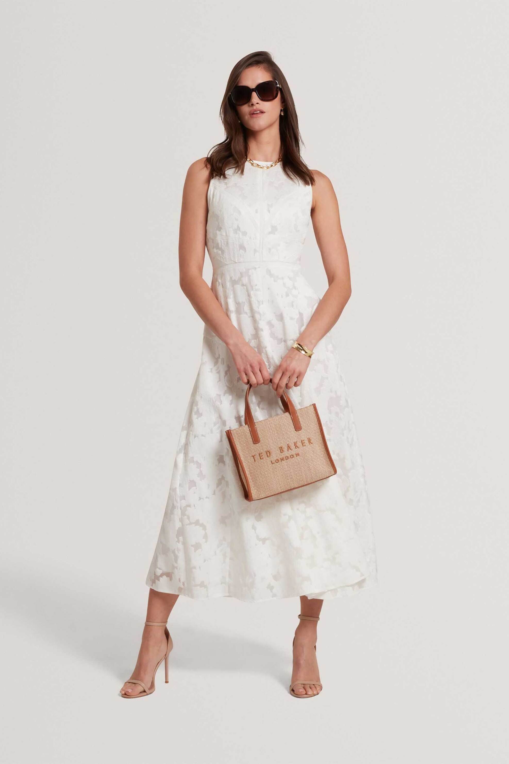 Ted Baker γυναικείο midi φόρεμα με δαντέλα "Leesaa"