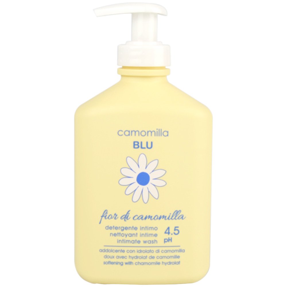 Camomilla Blu Flower Face & Body Cleanser Gel Ήπιο Καθαριστικό Προσώπου & Σώματος για Απαλότητα & Προστασία με Ευχάριστες Γλυκές Φρέσκες Νότες με Αντλία 500ml