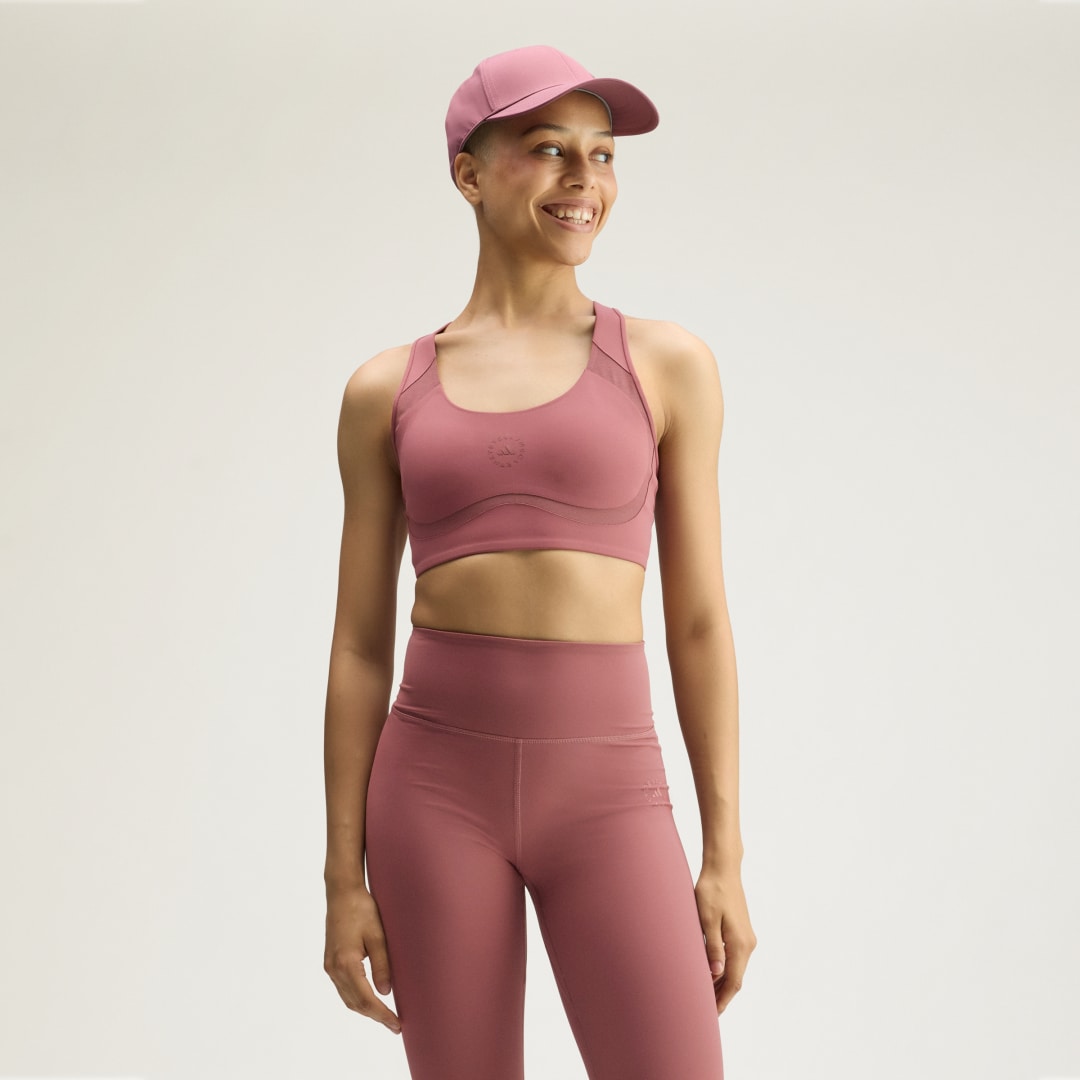 Αθλητικό bra προπόνησης μεσαίας υποστήριξης adidas by Stella McCartney Truepurpose