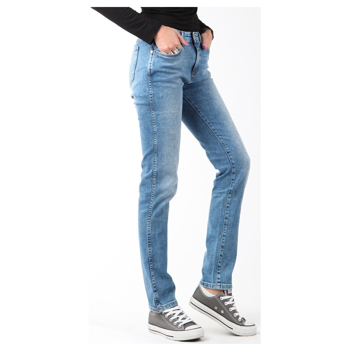 Skinny jeans Wrangler Boyfriend Best Blue W27M9194O