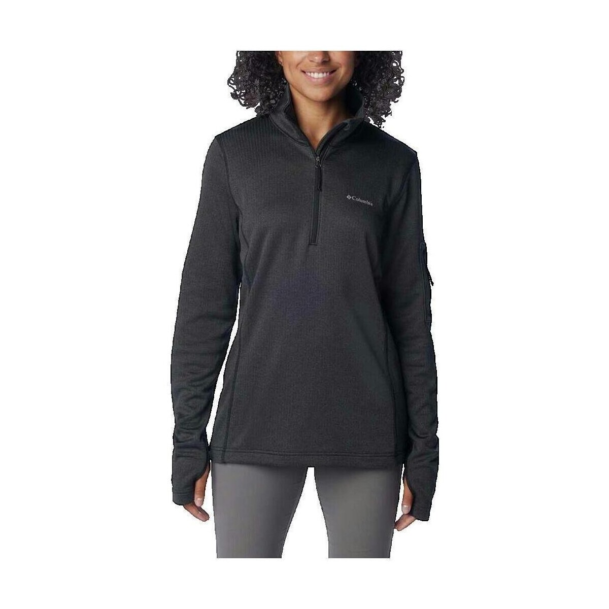 Φούτερ Columbia Sweat-shirt Park View avec fermeture éclair courte