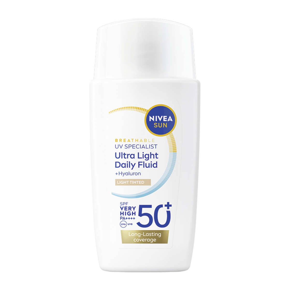 Breathable UV Specialist Invisible Daily Fluid Αντιηλιακό Προσώπου Ανοιχτή Απόχρωση με Υαλουρονικό Οξύ SPF 50+ 40ml