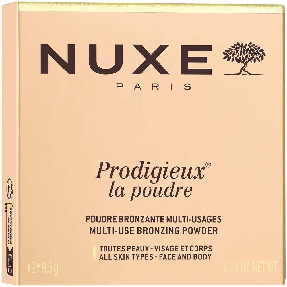 Nuxe Prodigieux Multi-Use Bronzing Powder Πούδρα Μπρόνζερ Πολλαπλών Χρήσεων που Αναδεικνύει, Εντατικοποιεί & Αναζωογονεί το Μαύρισμα 9,5g