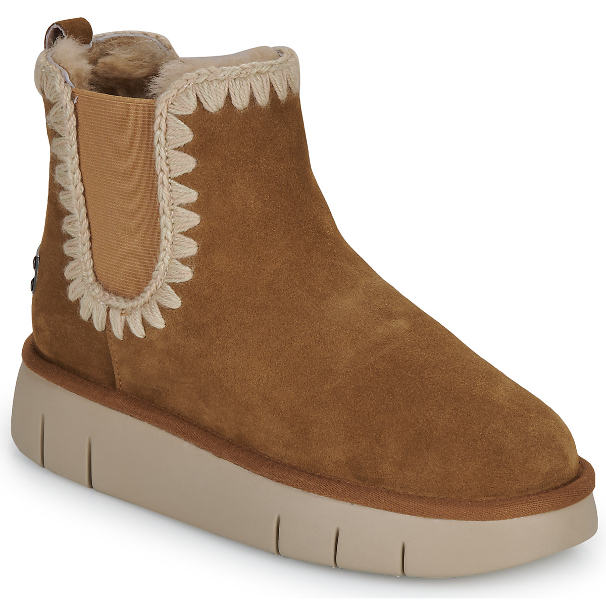Μπότες Mou BOUNCE CHELSEA BOOT IN SUEDE
