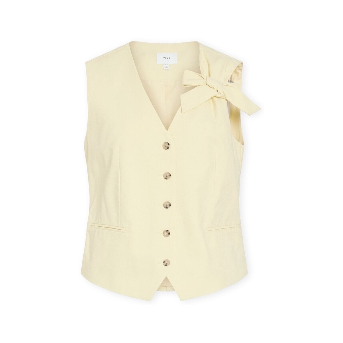 Μπλούζα Vila Alara Vest - Pastel Yellow
