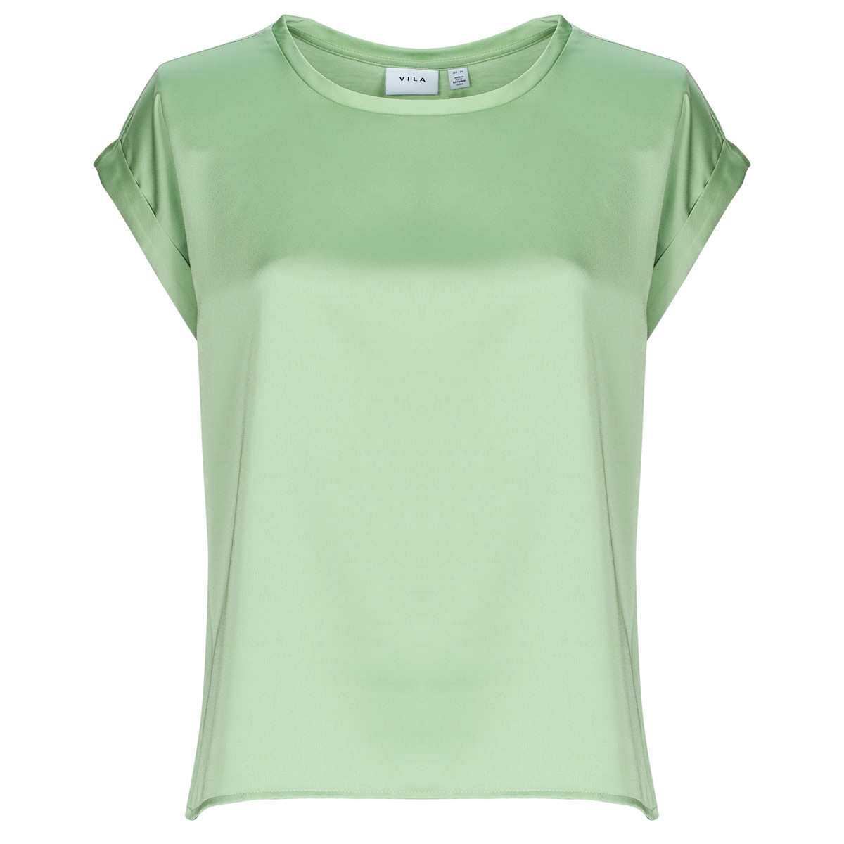 Μπλούζα Vila VIELLETTE S/S SATIN
