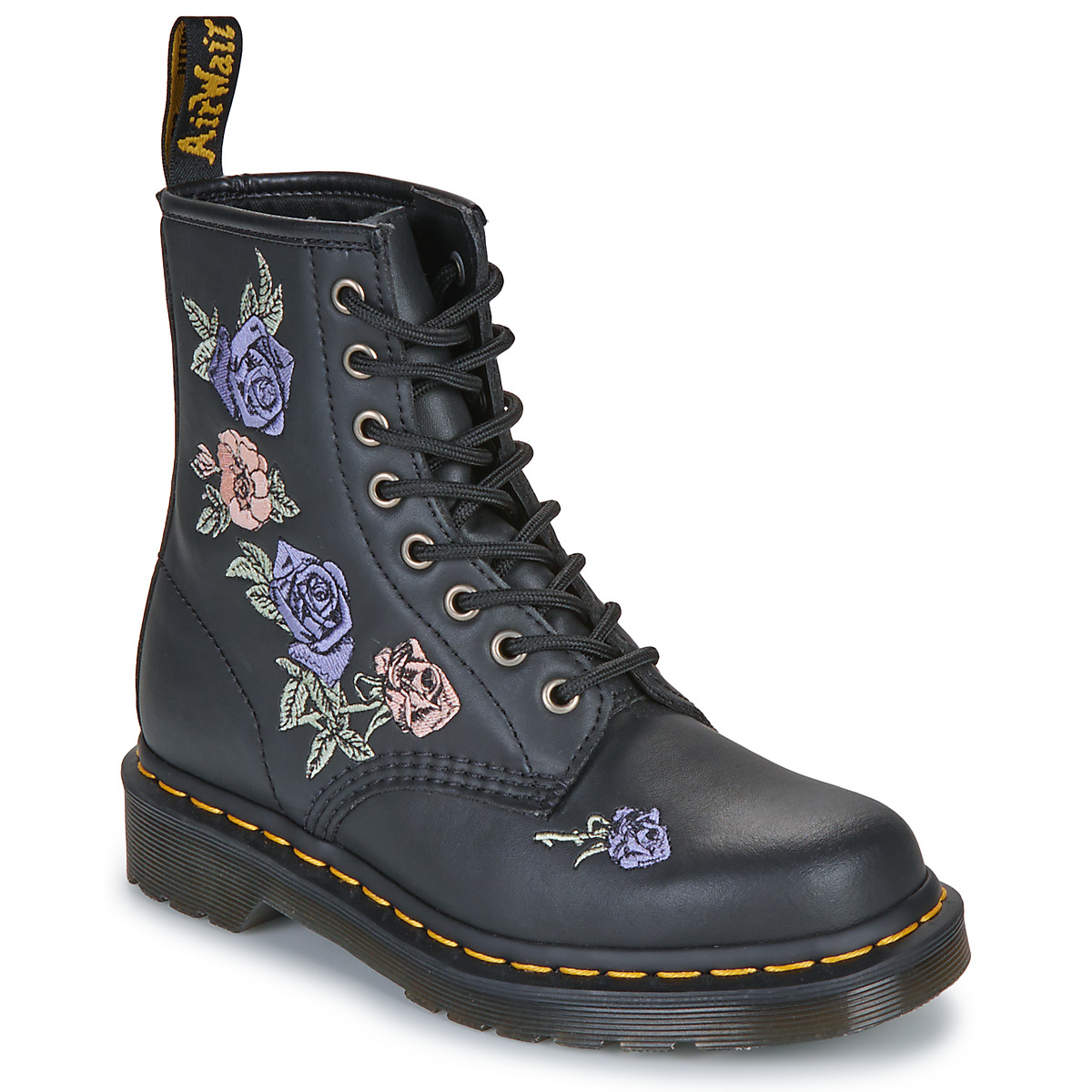 Μπότες Dr. Martens 1460 Vonda Black Genix Nappa