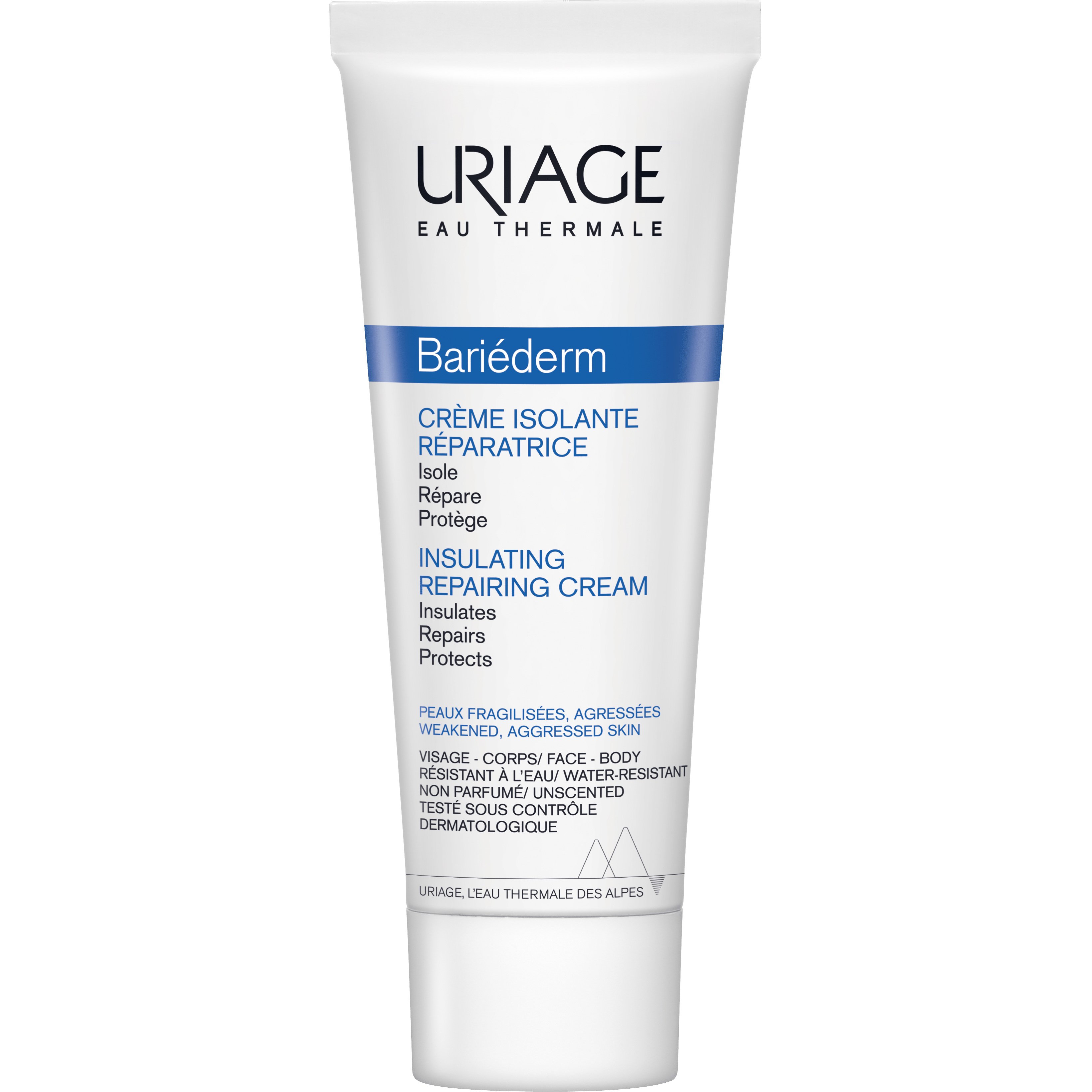 Uriage Bariederm Insulating Repairing Face & Body Cream Επανορθωτική & Μονωτική Κρέμα για Προστασία Ενάντια στους Ερεθισμούς 75ml