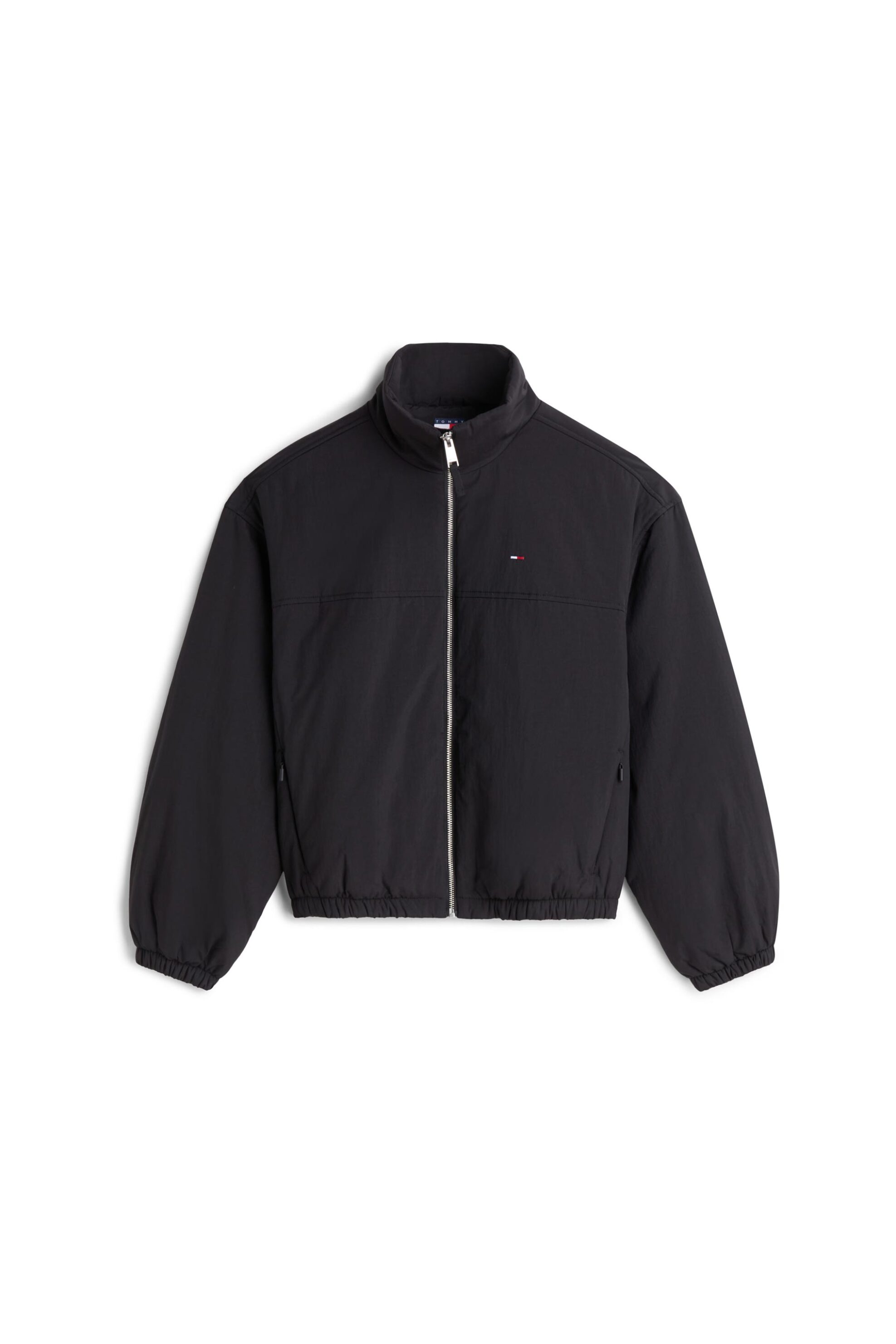Tommy Jeans γυναικείο μπουφάν με ψηλό λαιμό και λογότυπο Relaxed Fit