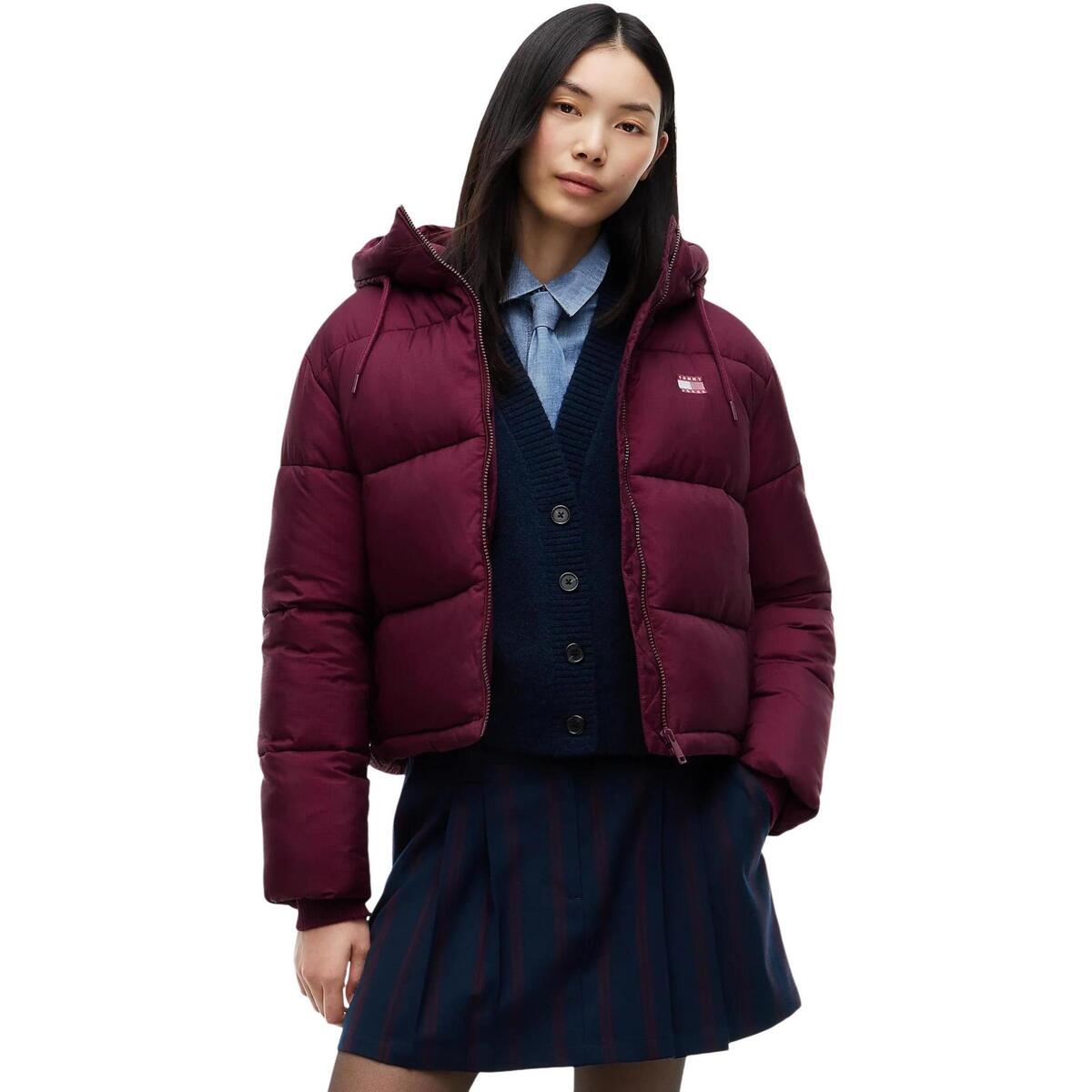 Χοντρό μπουφάν Tommy Hilfiger TJW HOODED PUFFER JA DW0DW21625