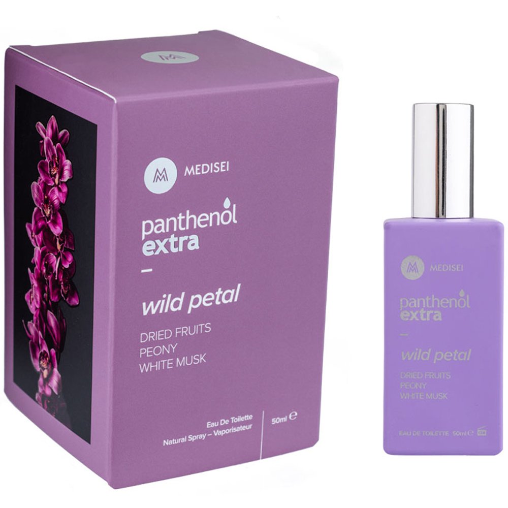 Panthenol Extra Wild Petal Eau de Toilette Γυναικείο Άρωμα με Μείγμα από Αποξηραμένα Φρούτα, Παιώνια & Λευκό Μόσχο 50ml